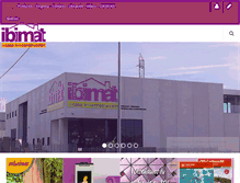 Tablet Screenshot of ibimat.com